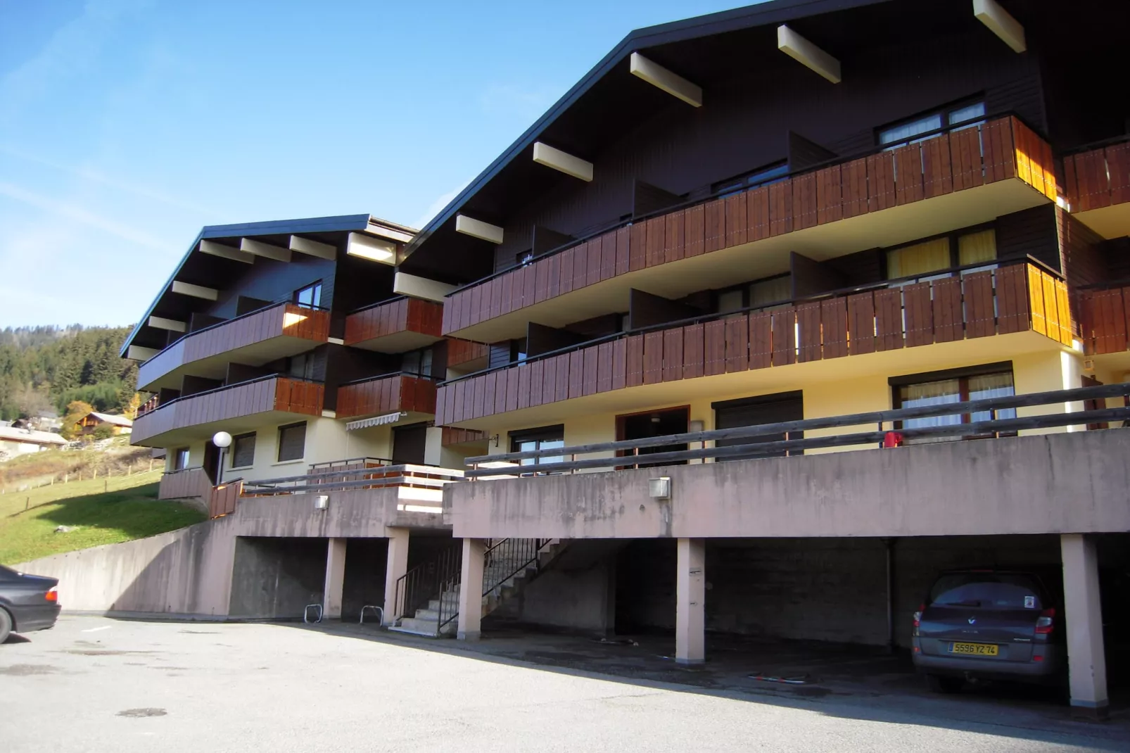 Hameau des 4 saisons HSH275  COSY  & SUN 6 pers. - Im Freien