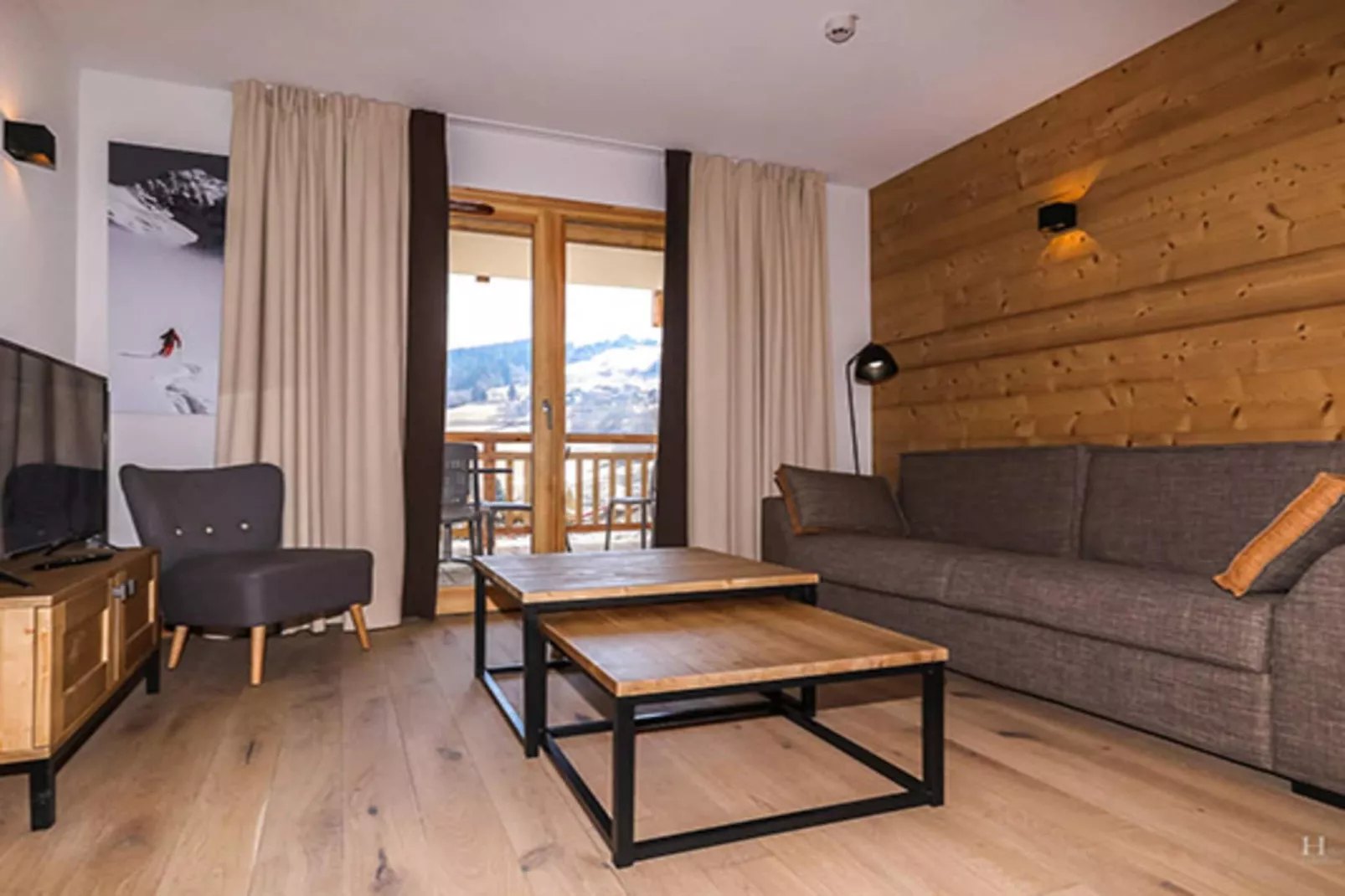 COMBLOUX Les Fermes du Mont Blanc - A24P - Living room