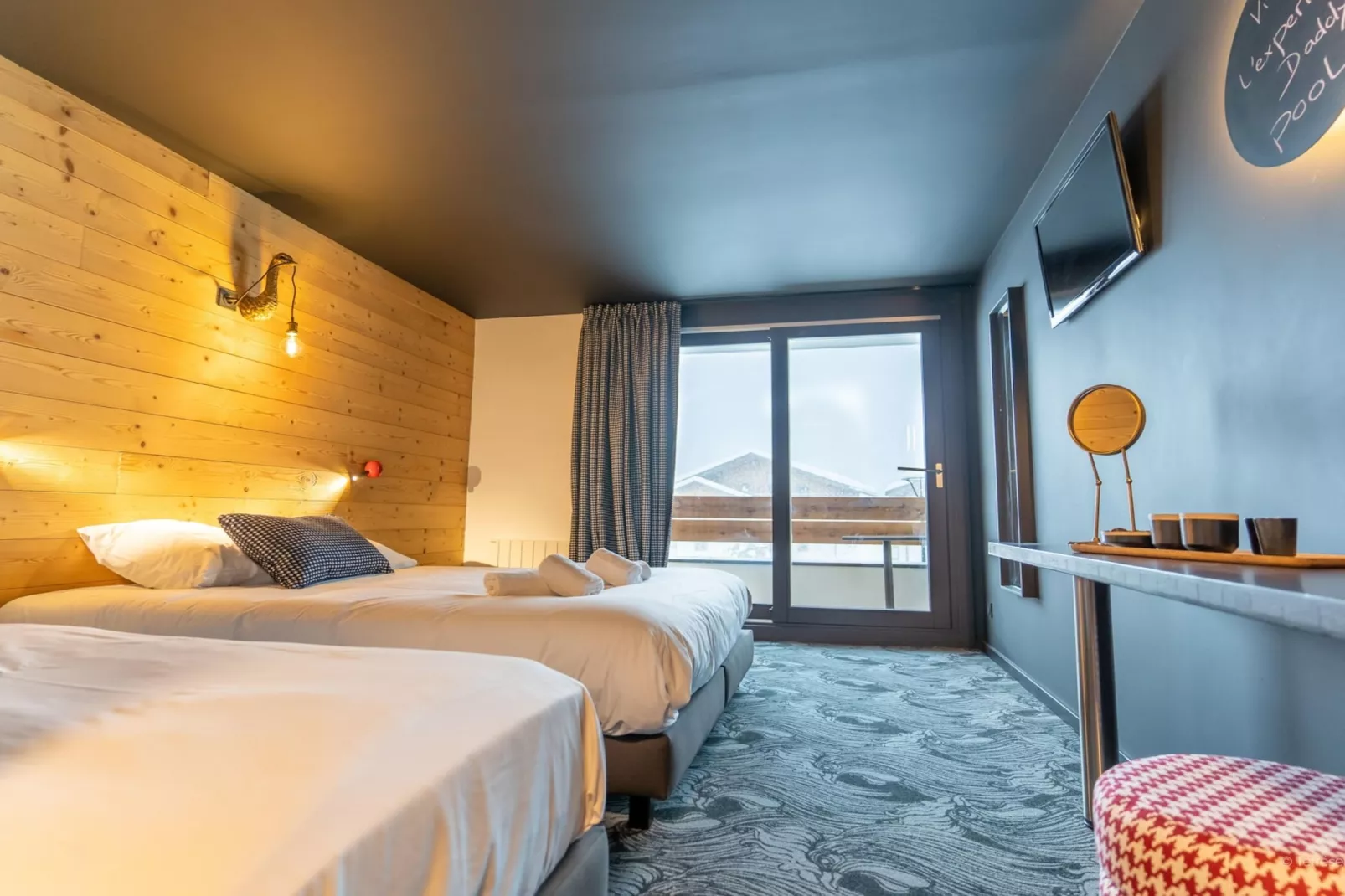 Le Cristal Lodge-R3TS - Schlafzimmer