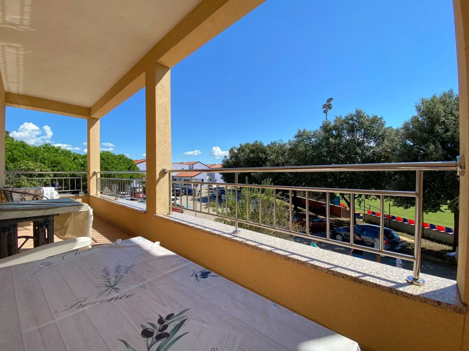 Wohnung "Vita" mit Blick auf das Wasser - Draußen