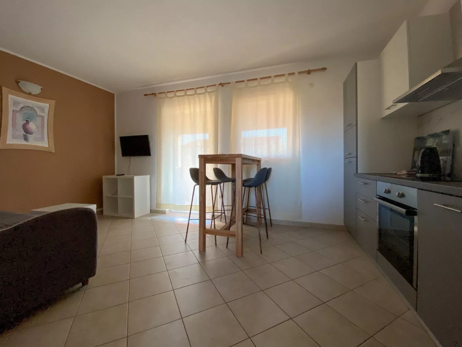 Appartement David 1 für bis zu 3 Personen mit Terrasse - Drinnen