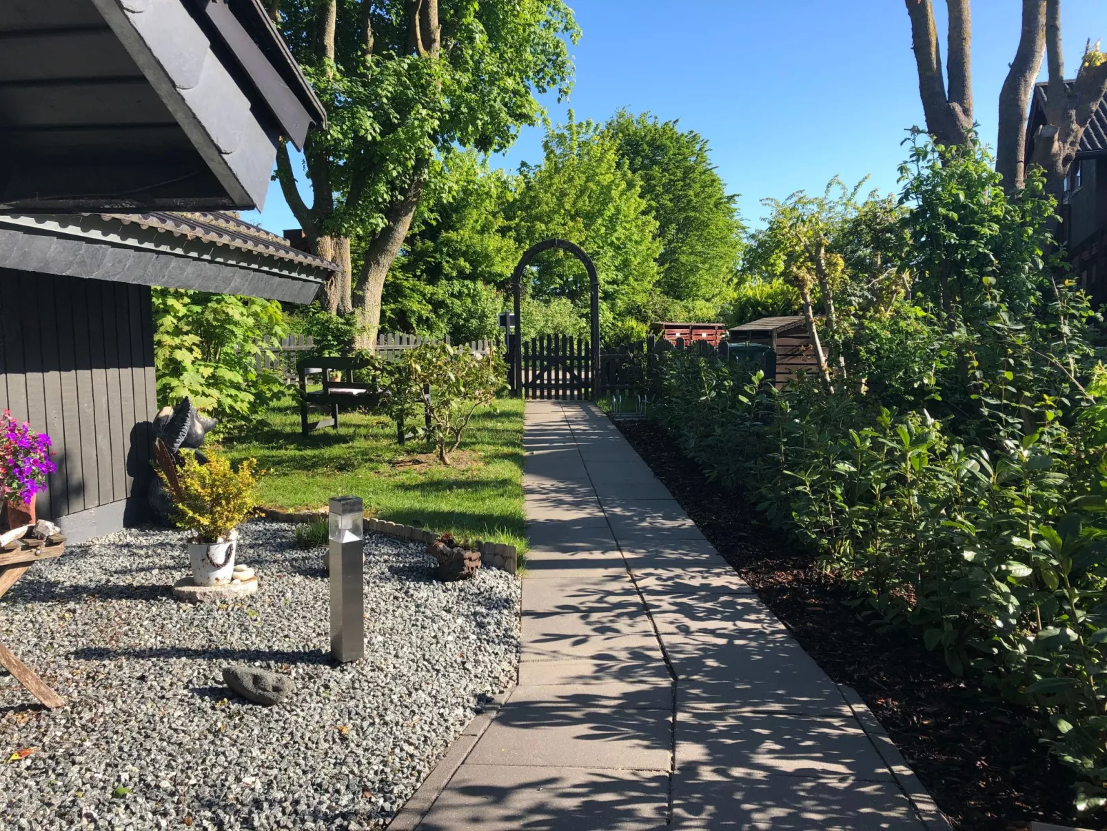 Ferienhaus - Draußen