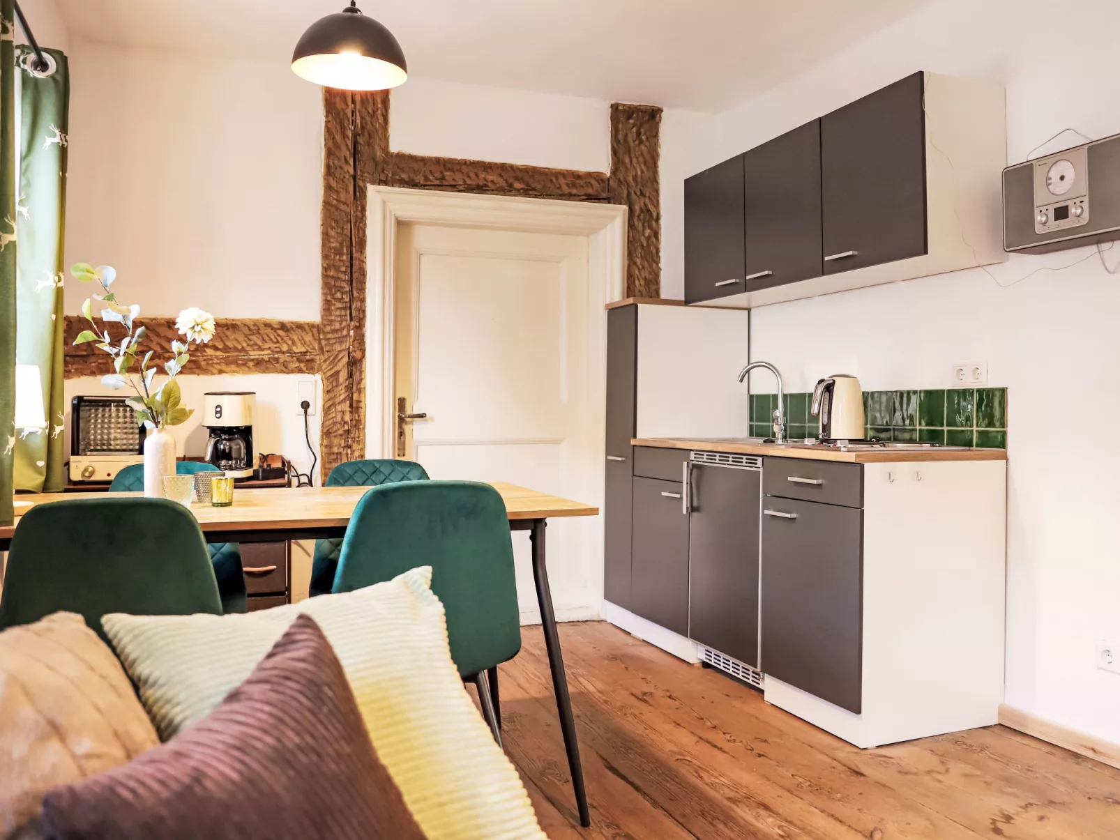 Das königliche Quartier - Drinnen