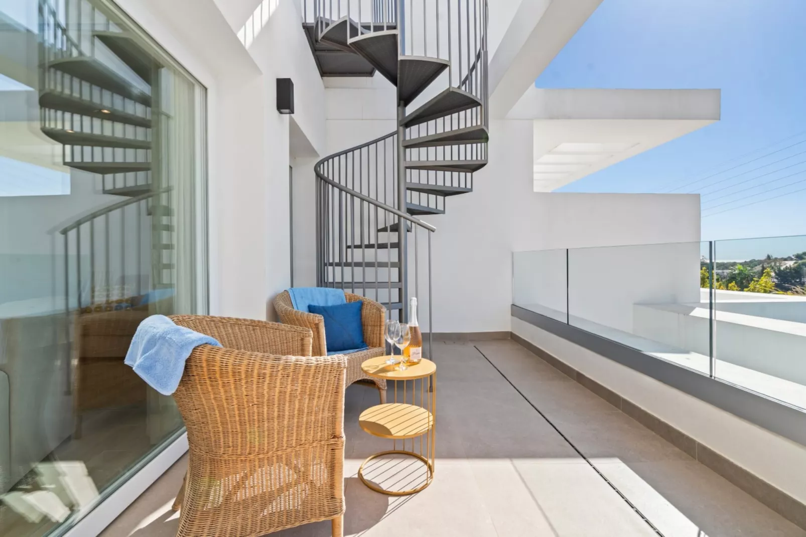 Chic Penthouse & Solarium ALCAZABA LAGOON (2125) - Terrasse / balcon