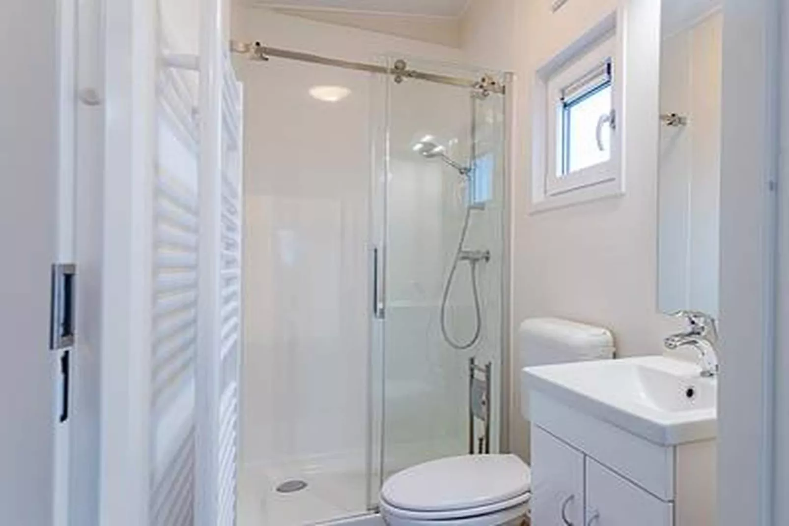 Duinhoeve chalet Schelp - Badezimmer