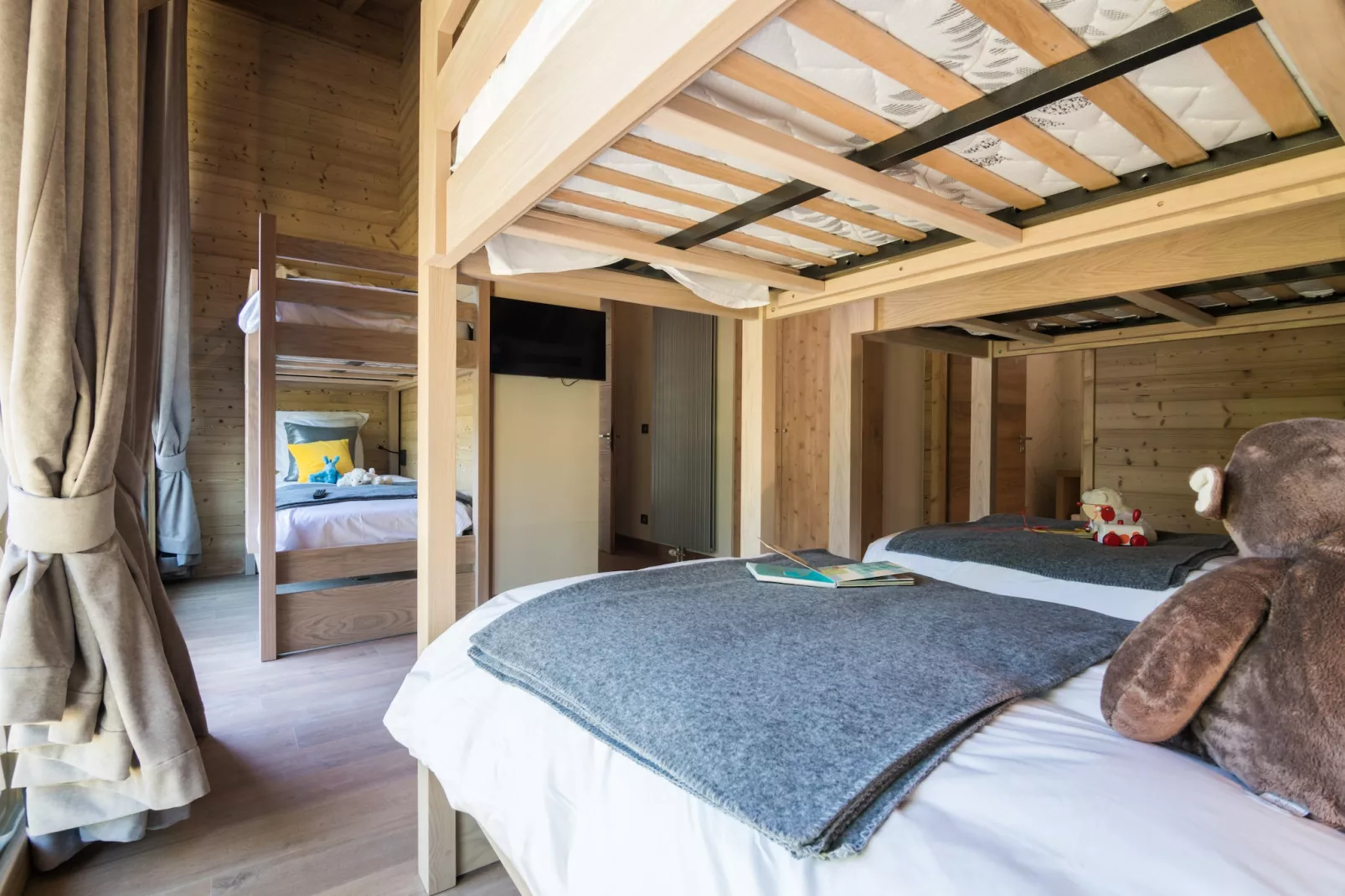 Les Portes de Megève 8 - Schlafzimmer