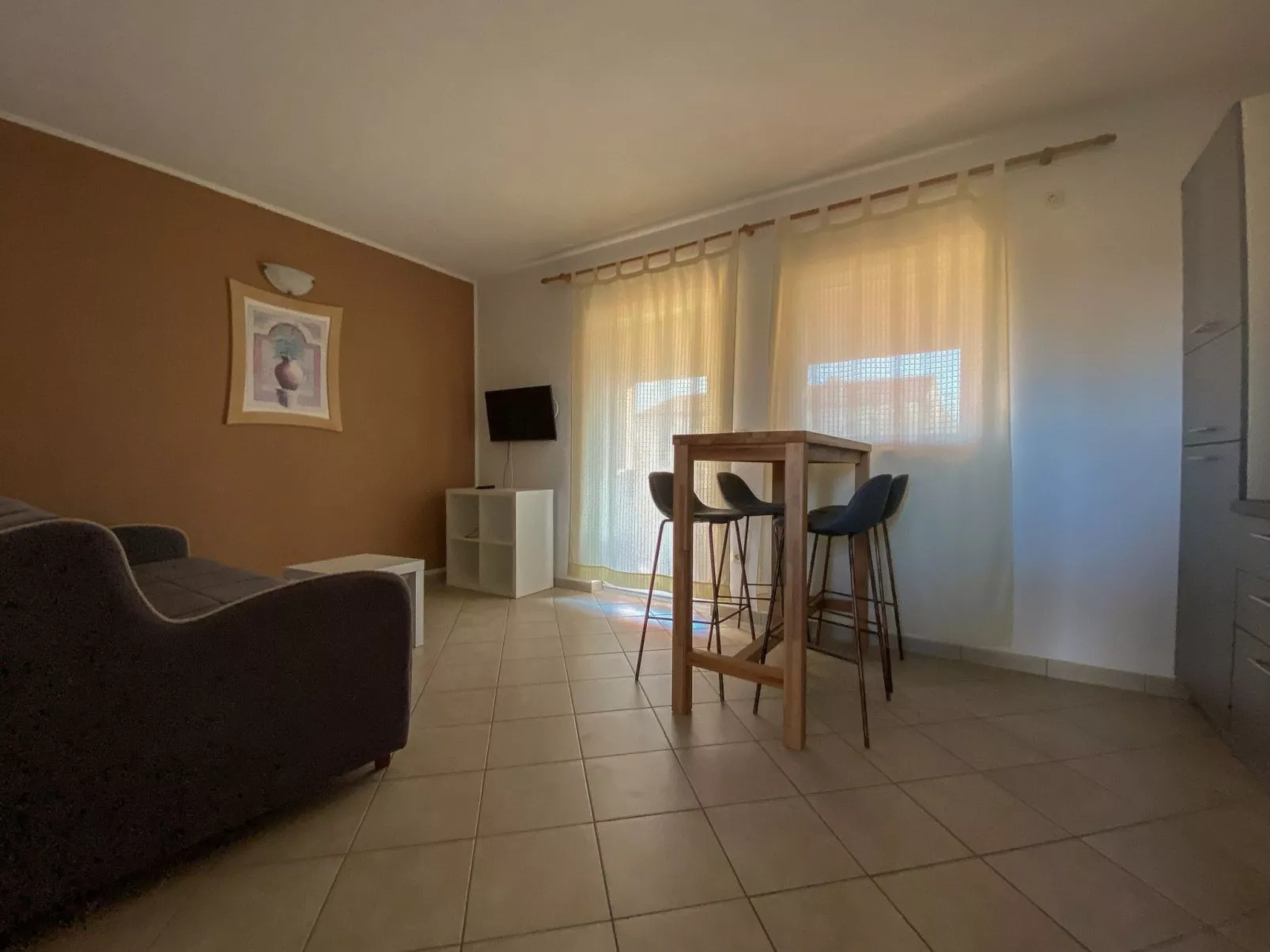 Appartement David 1 für bis zu 3 Personen mit Terrasse - Drinnen