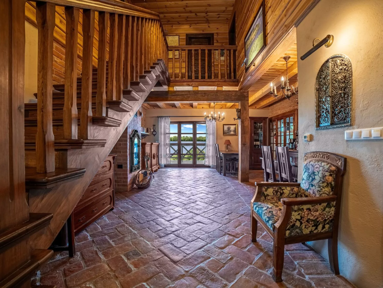 Zimmer mit Seeblick und Terrasse - Dedans