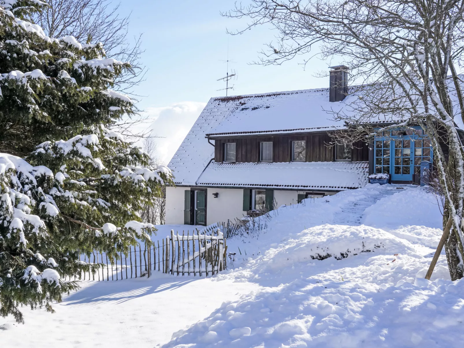 Schwarzwaldhof mit Pool & Sauna - Draußen