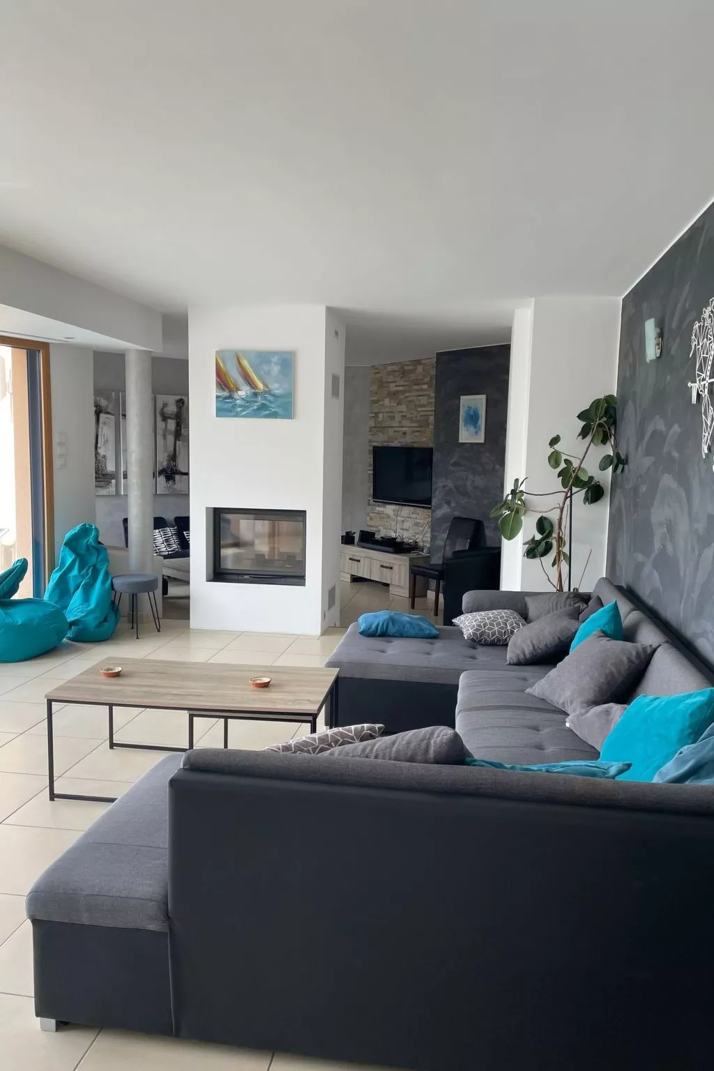 Ferienvilla Le repère mit Jacuzzi - Dedans