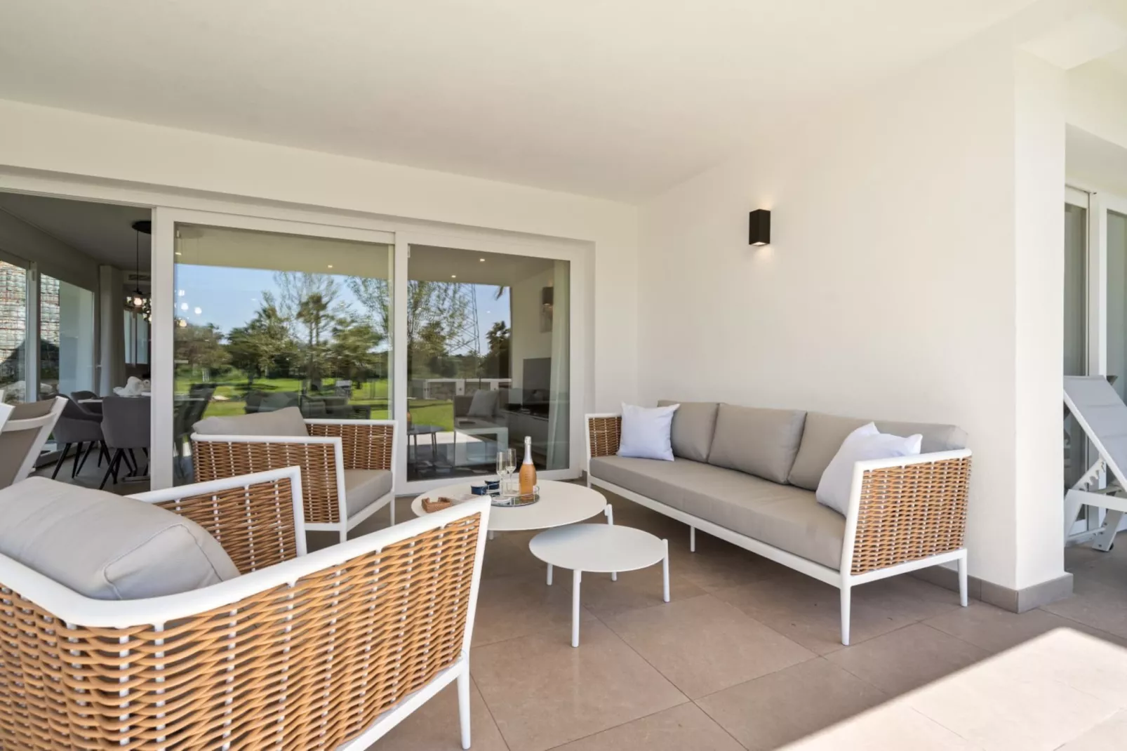 Chic 3-Bed Apartment ALCAZABA LAGOON (2107) - Terrasse / balcon
