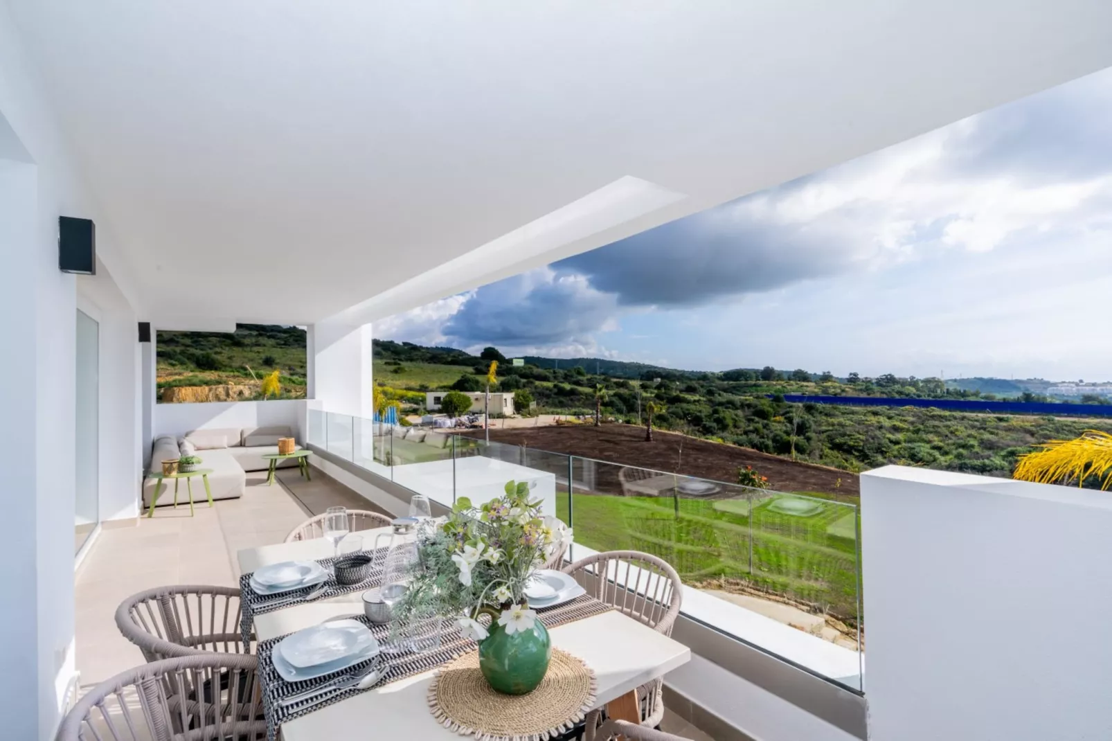 AL4-1916 ESTEPONA - APARTMENT - ALCAZABA LAGOON - Terrasse / balcon