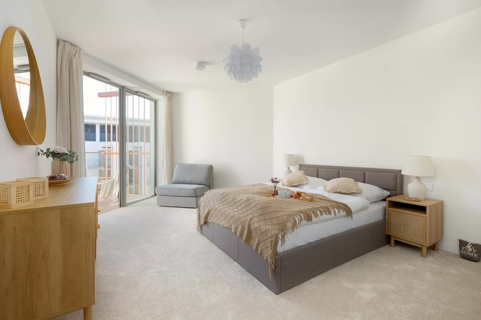 Apartament PINEA Grunwaldzka 82A-713 - Schlafzimmer