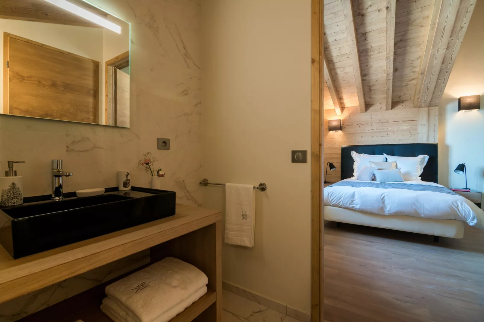 Les Portes de Megève 8 - Badezimmer