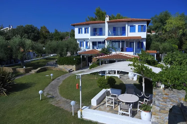 Holiday residence Acrotel Athena Villas, Elia Beach-Maisonette - Außenbereich Sommer