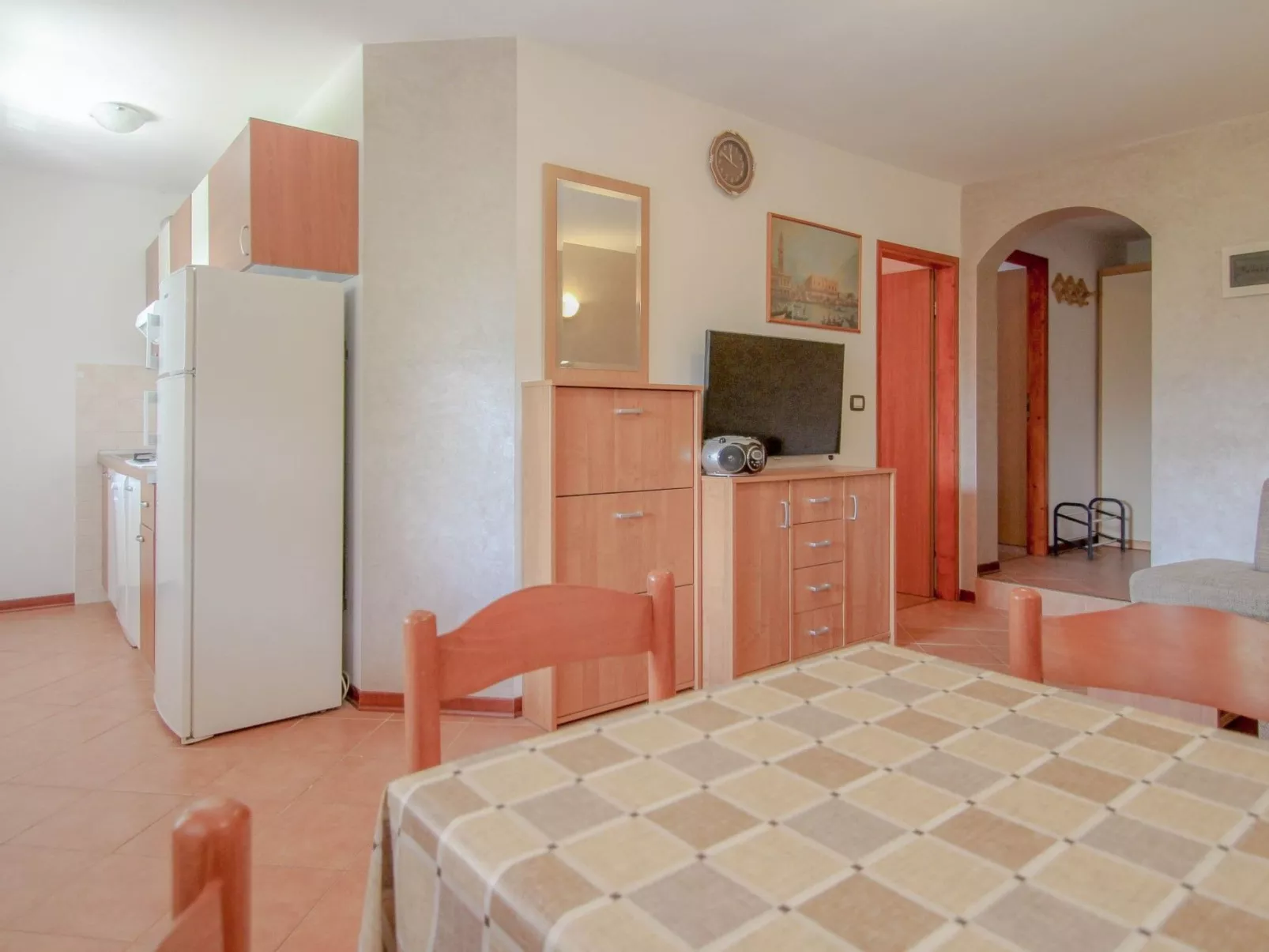 Wohnung "Timea 4" mit Terrasse - Dedans