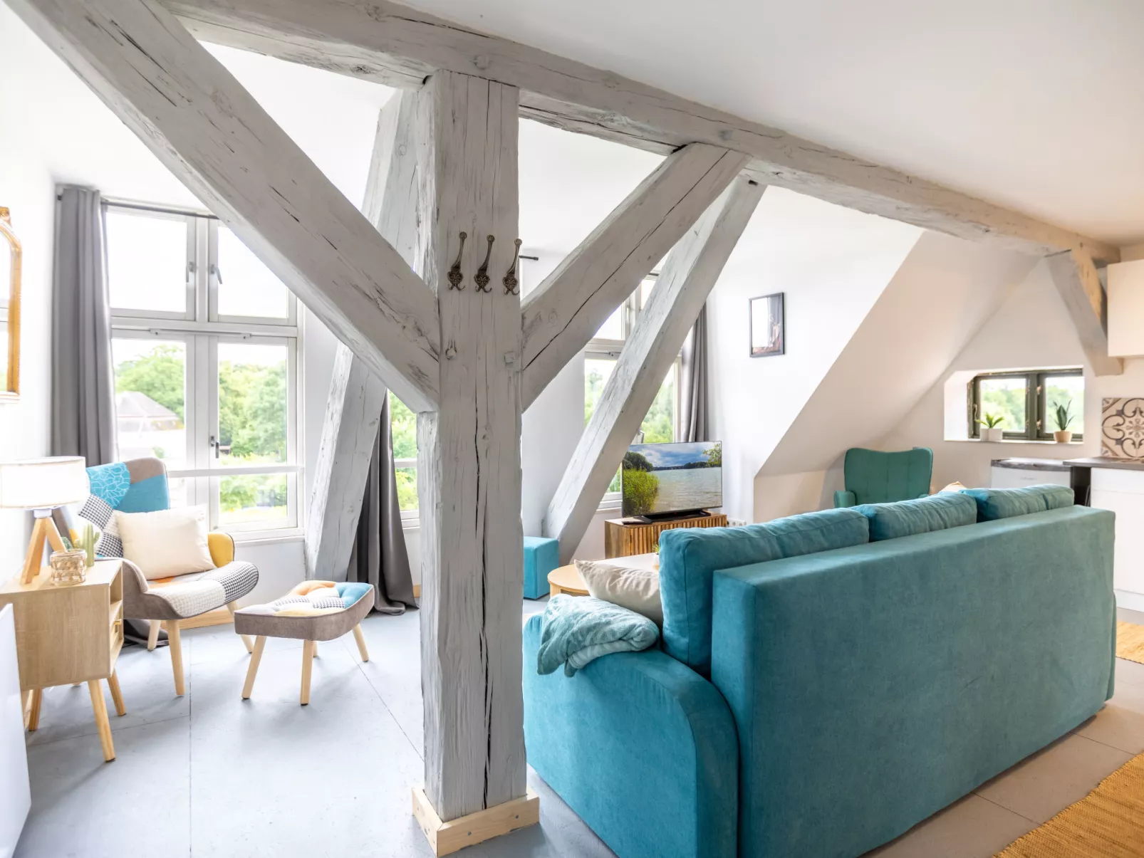 Das königliche Quartier - Drinnen