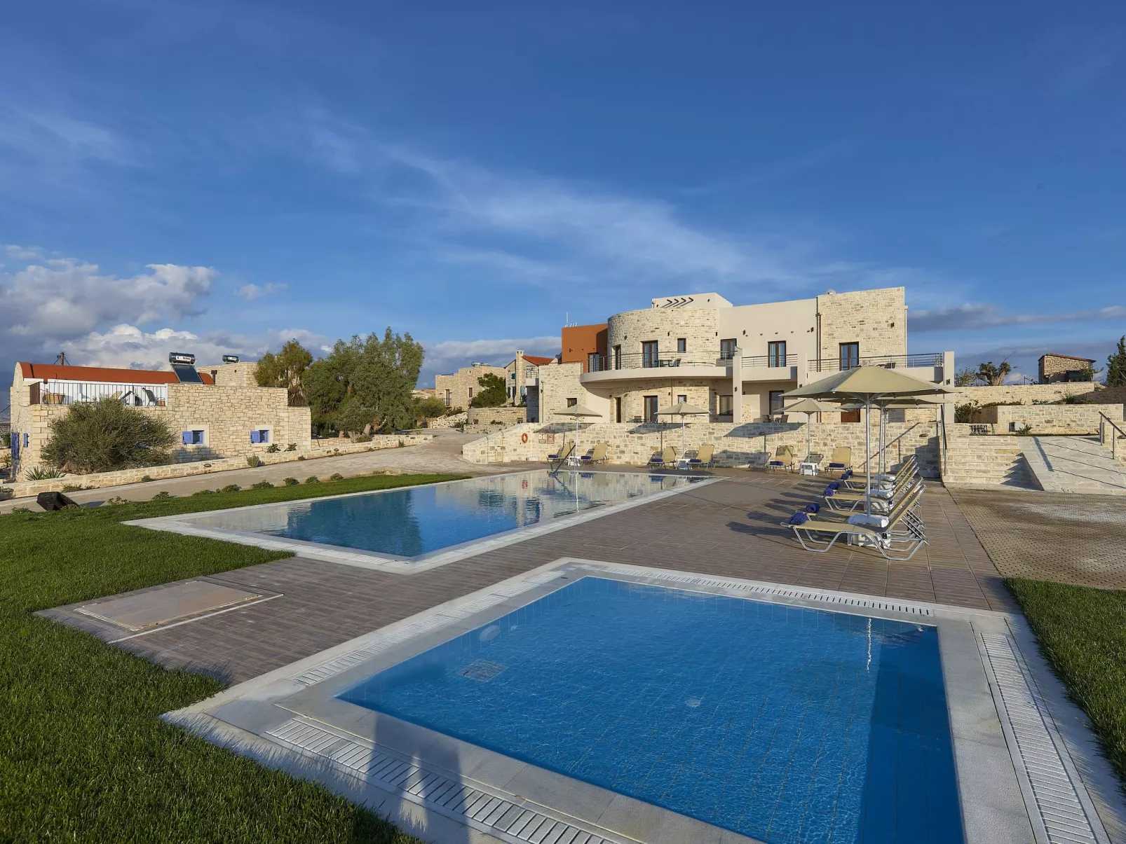 Traditionelle Natursteinvilla mit tollem Meerblick - Draußen