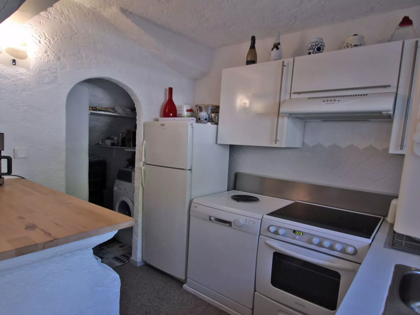 Haus 6 pers - Blick aufs Meer - Schwimmbad - Klima - Wifi - Drinnen