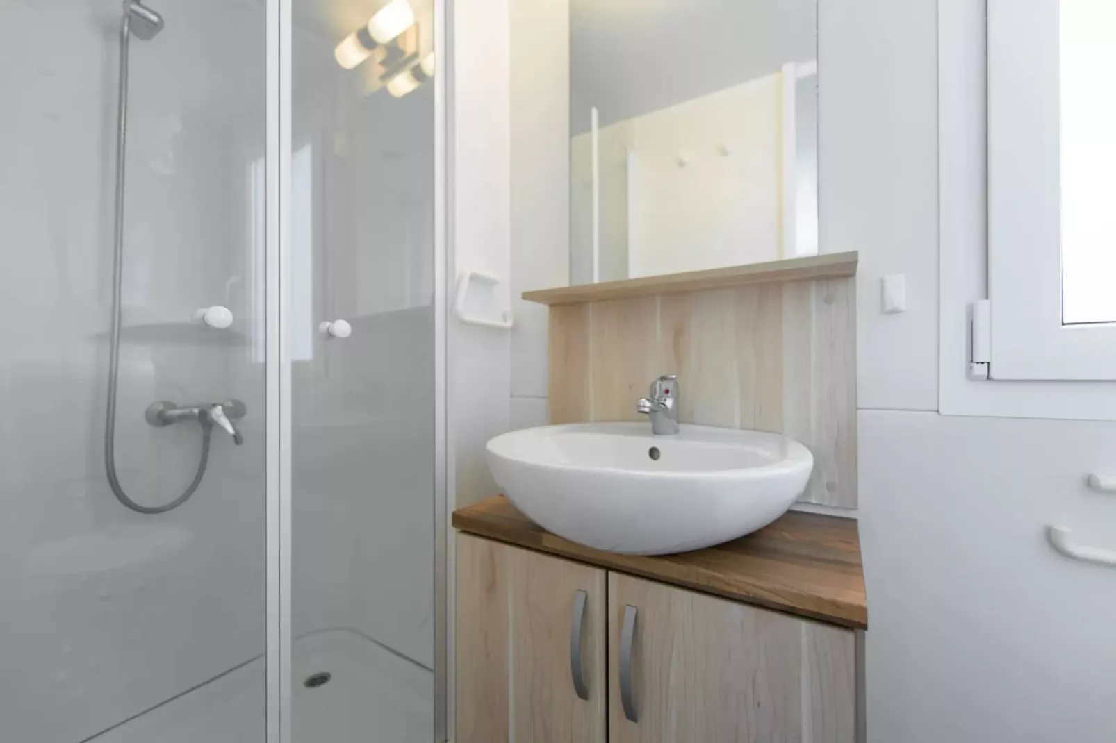 Camping Fontanelle  - Mobile Home Standard Plus - Badezimmer