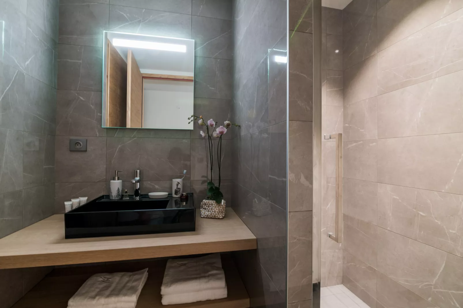 Les Portes de Megève 8 - Badezimmer