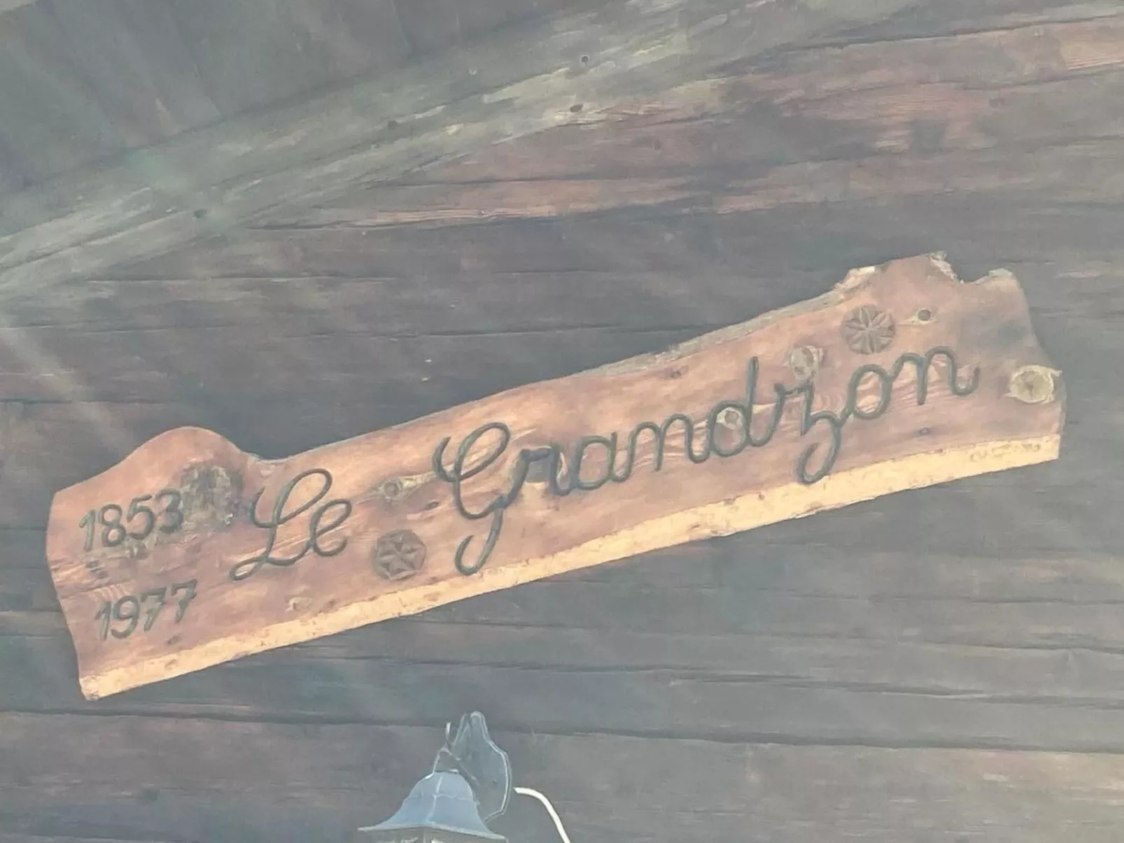 Chalet Le Grandzon **** (bis 8 Personen) - Draußen