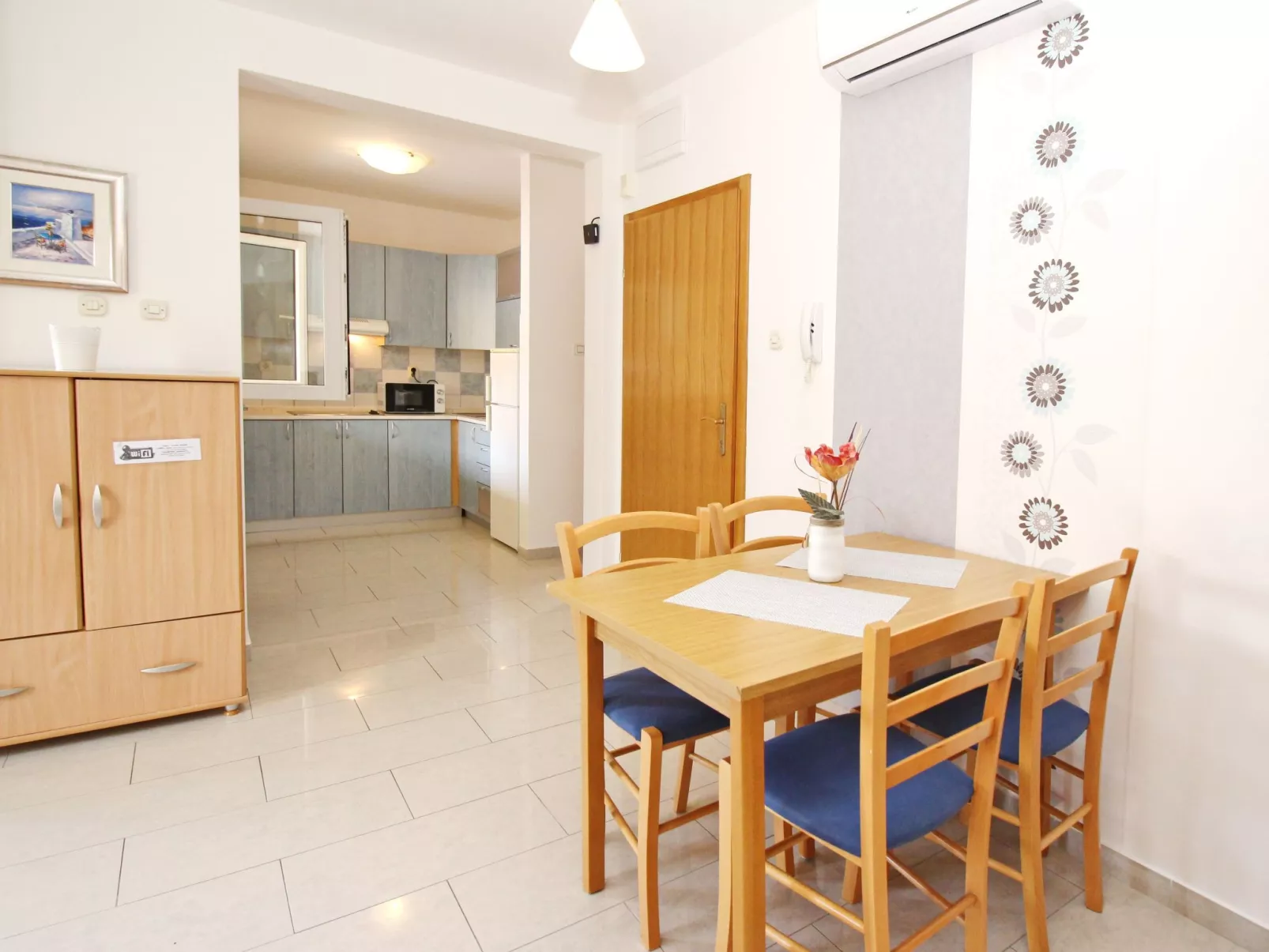 Appartement in Baška mit Eigenem Balkon - Dedans