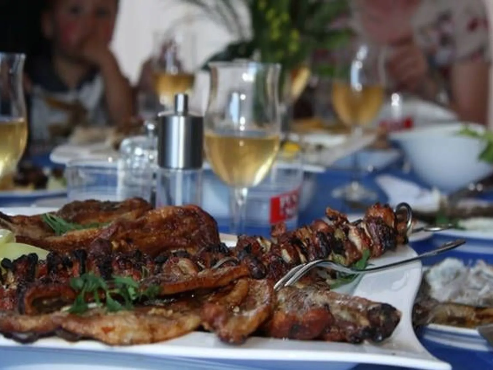 2. Etage Doppelbettzimmer ca.  20m² mit Balkon und Panoramameerblick Villa Mili - Dedans