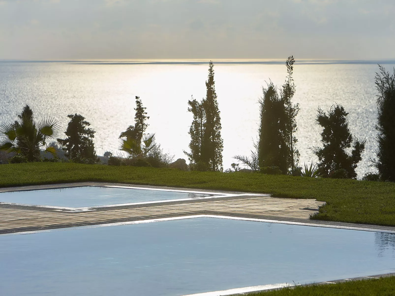 Traditionelle Natursteinvilla mit tollem Meerblick - Draußen