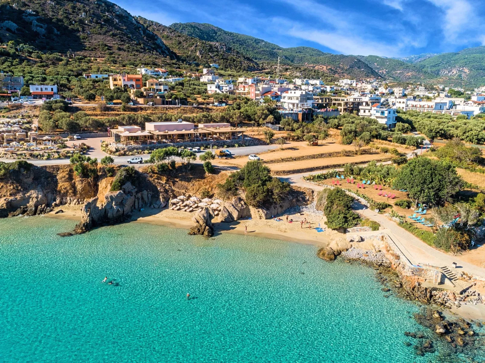 "Olive Green" mit Blick auf das Wasser - Outside