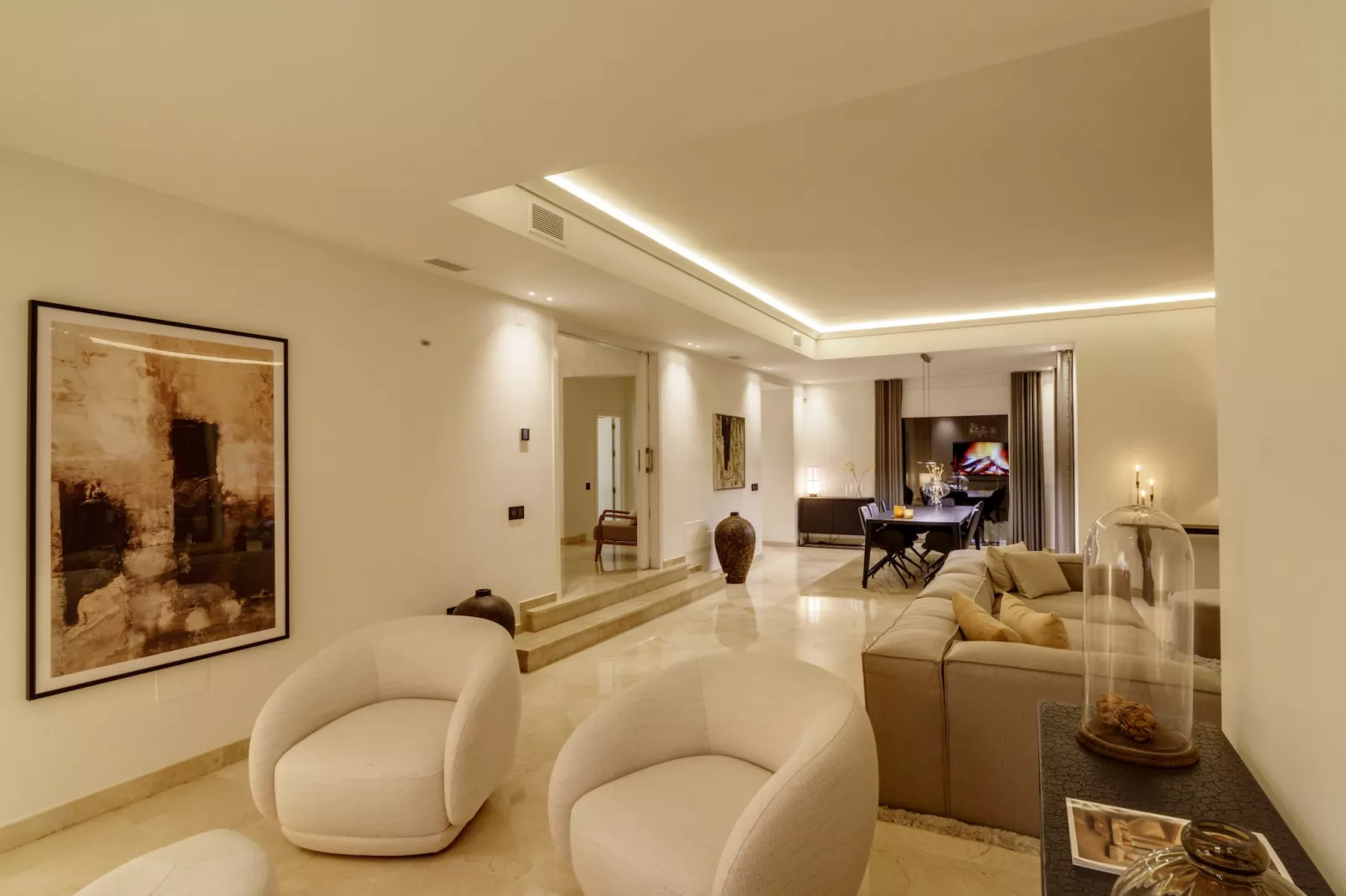 Fantastic Luxury Villa near Marbella - Wohnzimmer