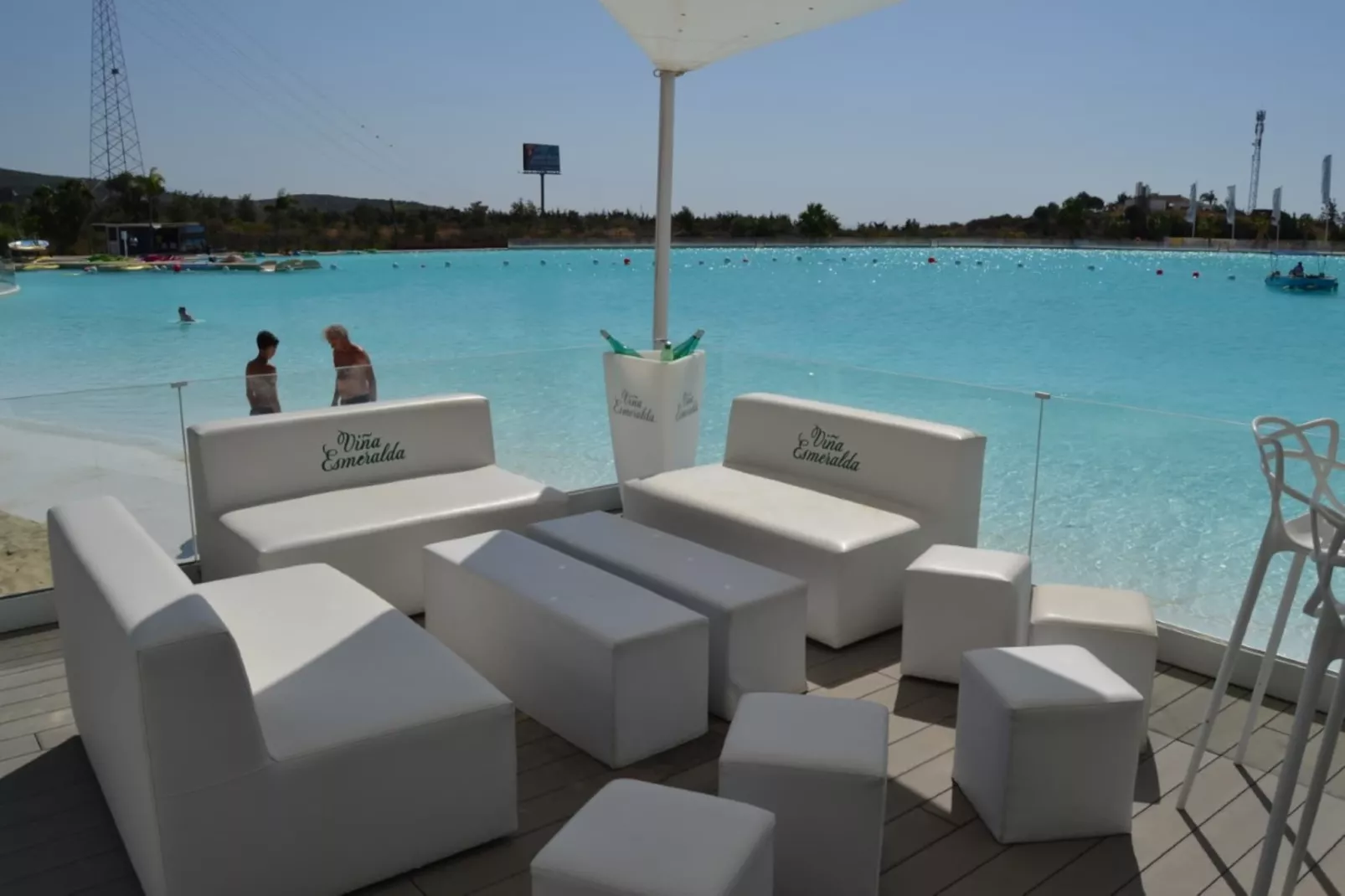 Stylish 2-bed Apartment ALCAZABA LAGOON (2011) - Terrasse / balcon