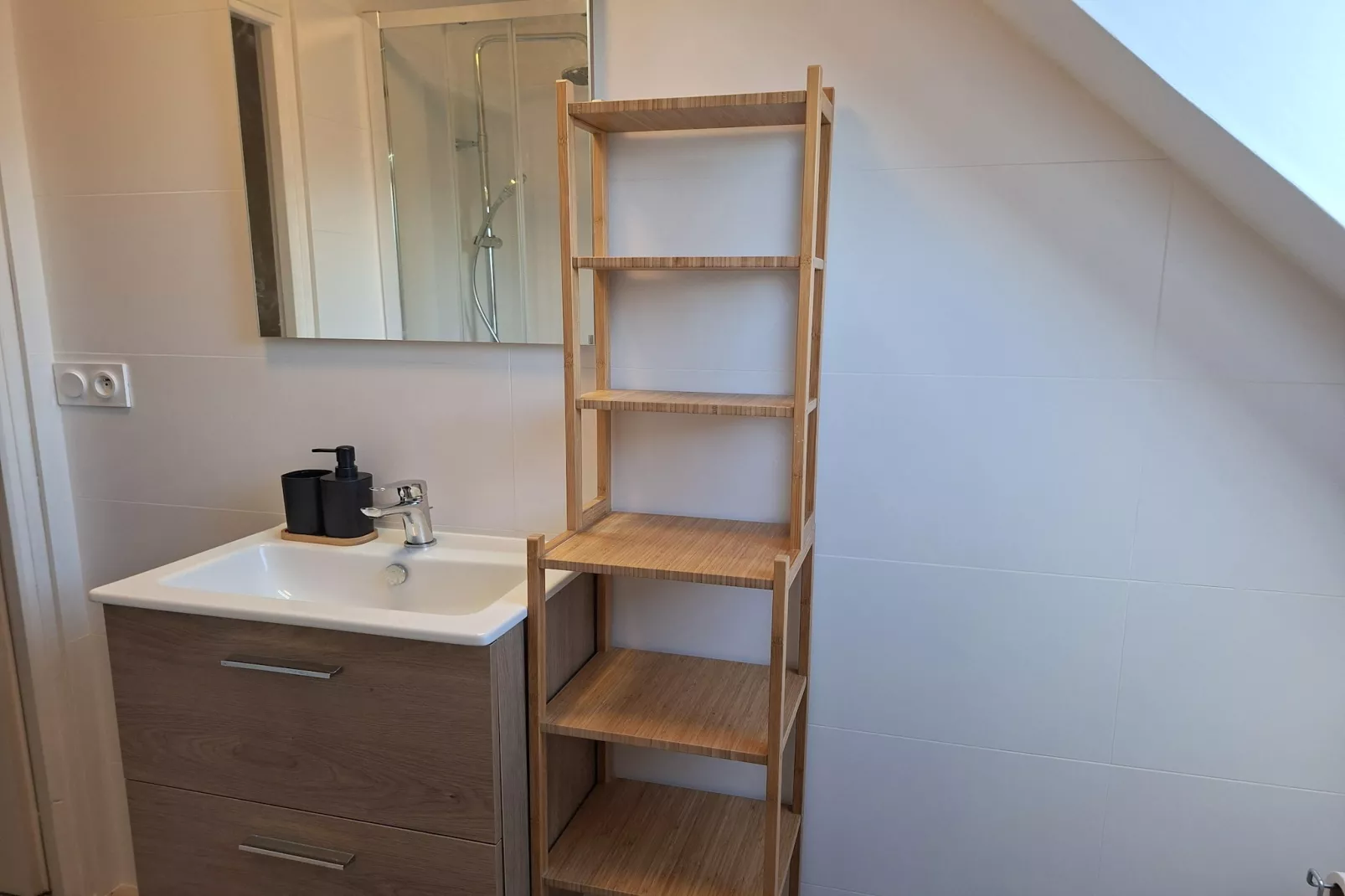 Ferienhaus mit Panoramablick Le Conquet - Bathroom