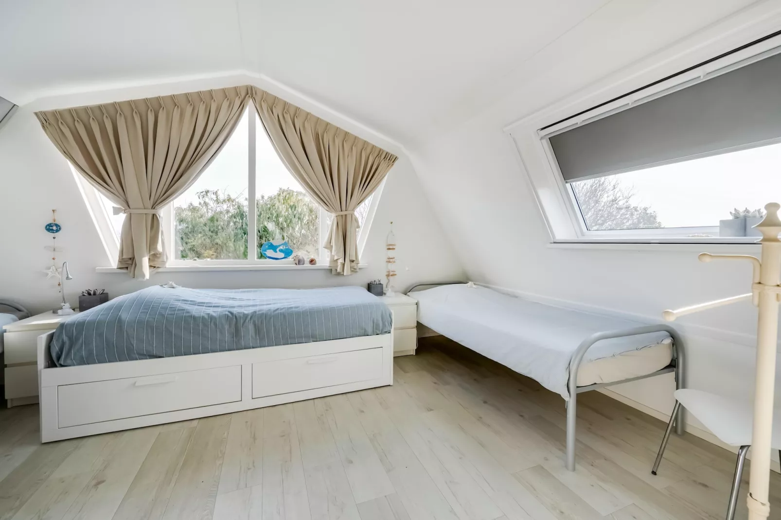 De Zilvermeeuw - Schlafzimmer