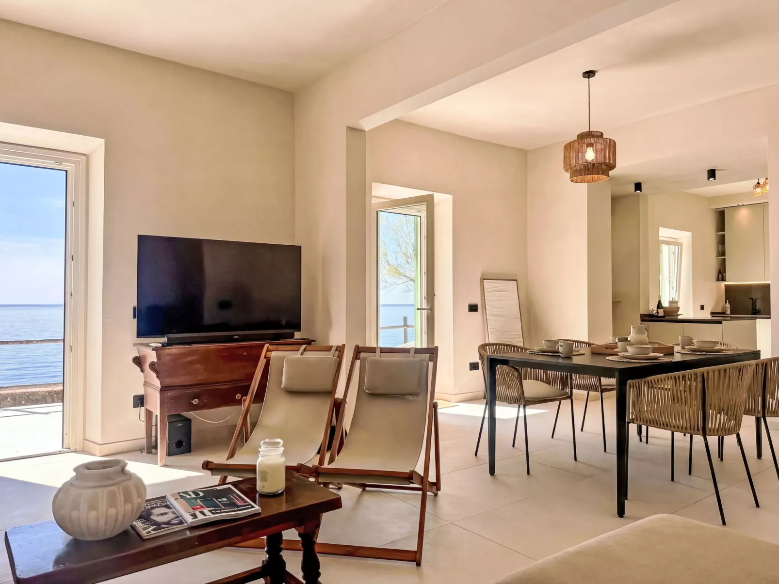 2 Zugänge zum Privatstrand - Roc Villa - Inside