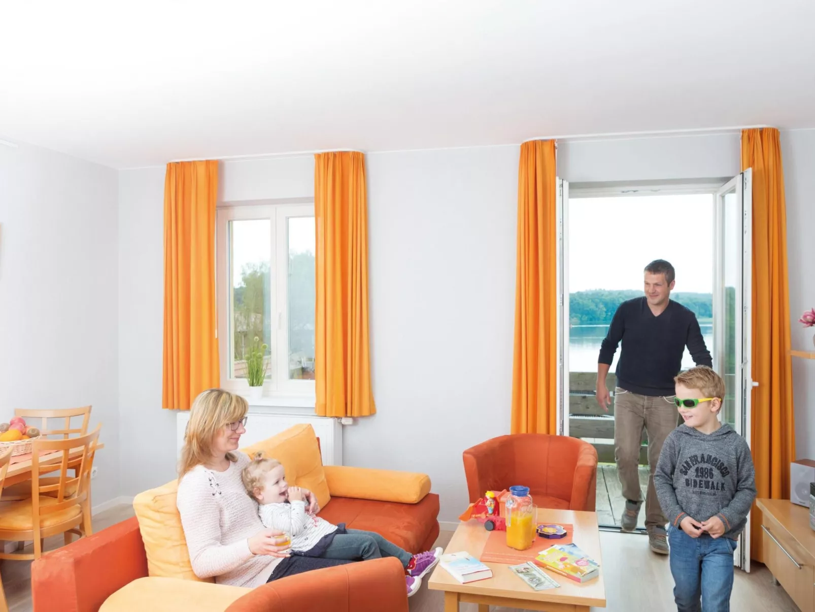 Apartmenthaus am See - Drinnen