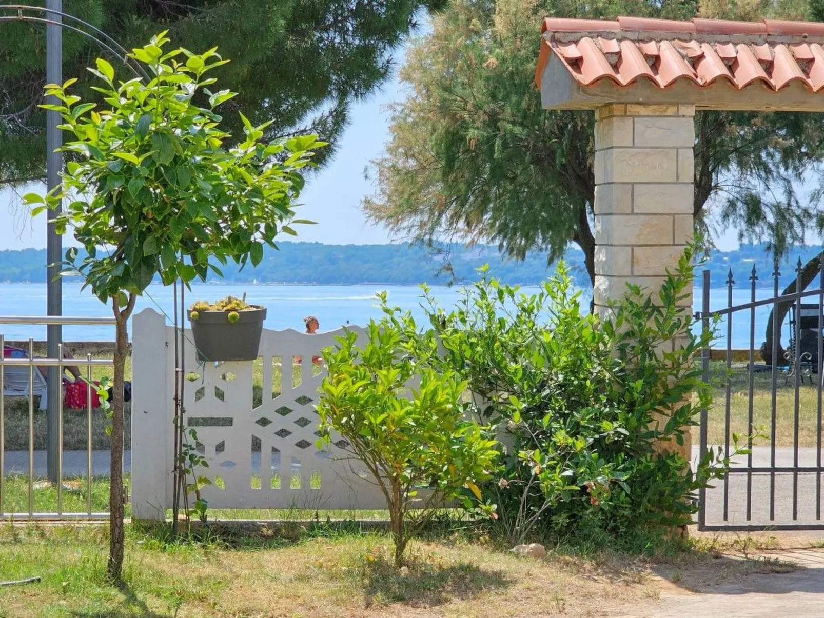 Wohnung "Pintar 1" mit Blick auf das Wasser - Draußen
