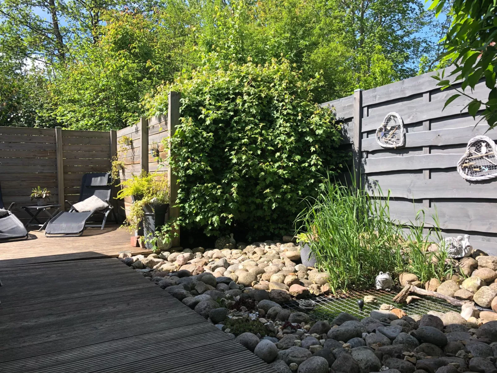 Ferienhaus - Draußen