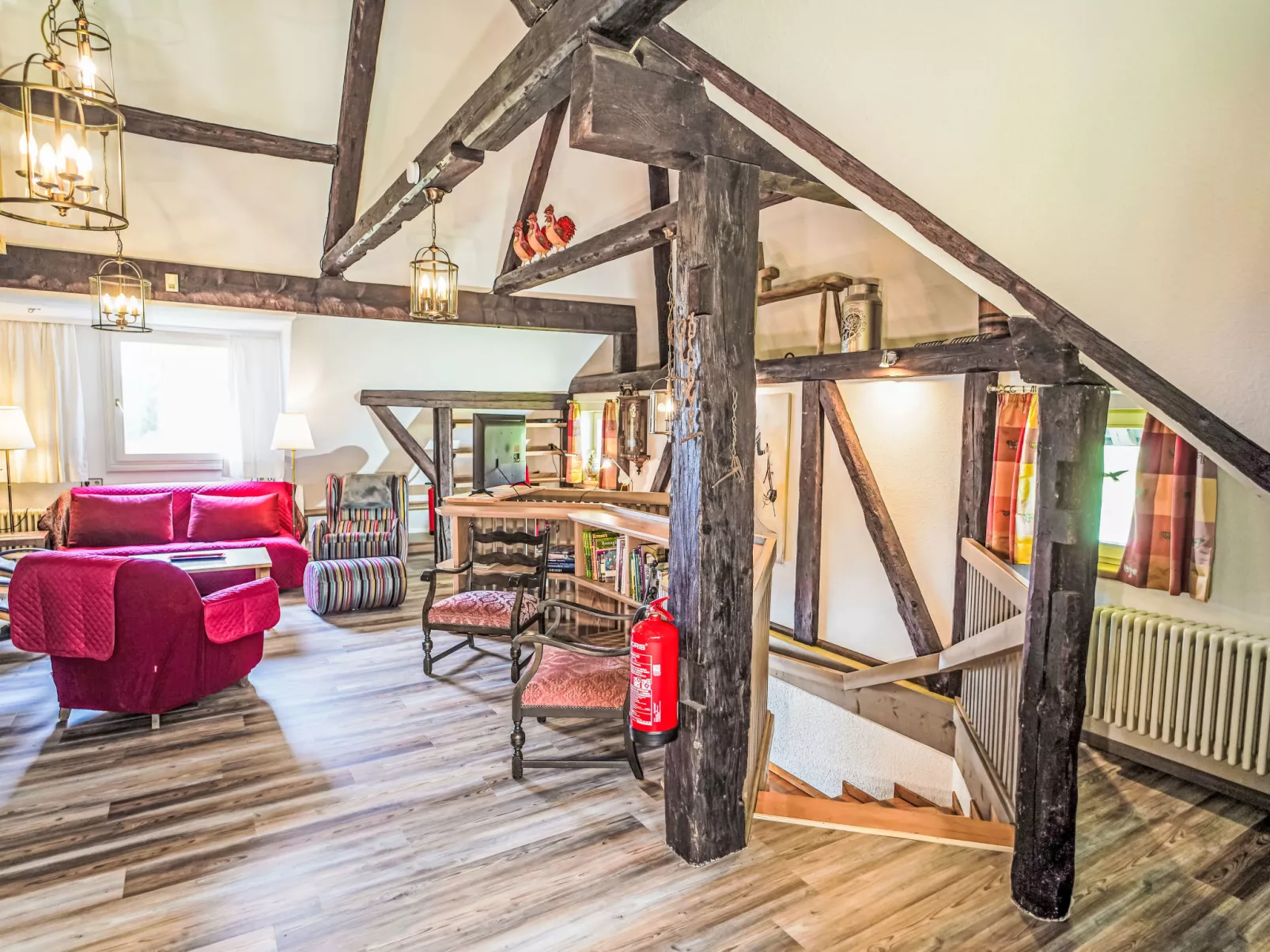 Schwarzwaldhof mit Pool & Sauna - Drinnen