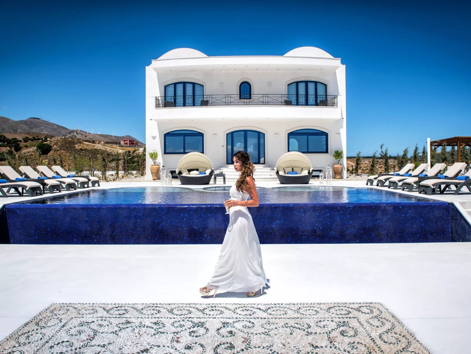 VILLA SANTORINI, WEIN DUNKLES MEER VILLEN - Image-tags.info