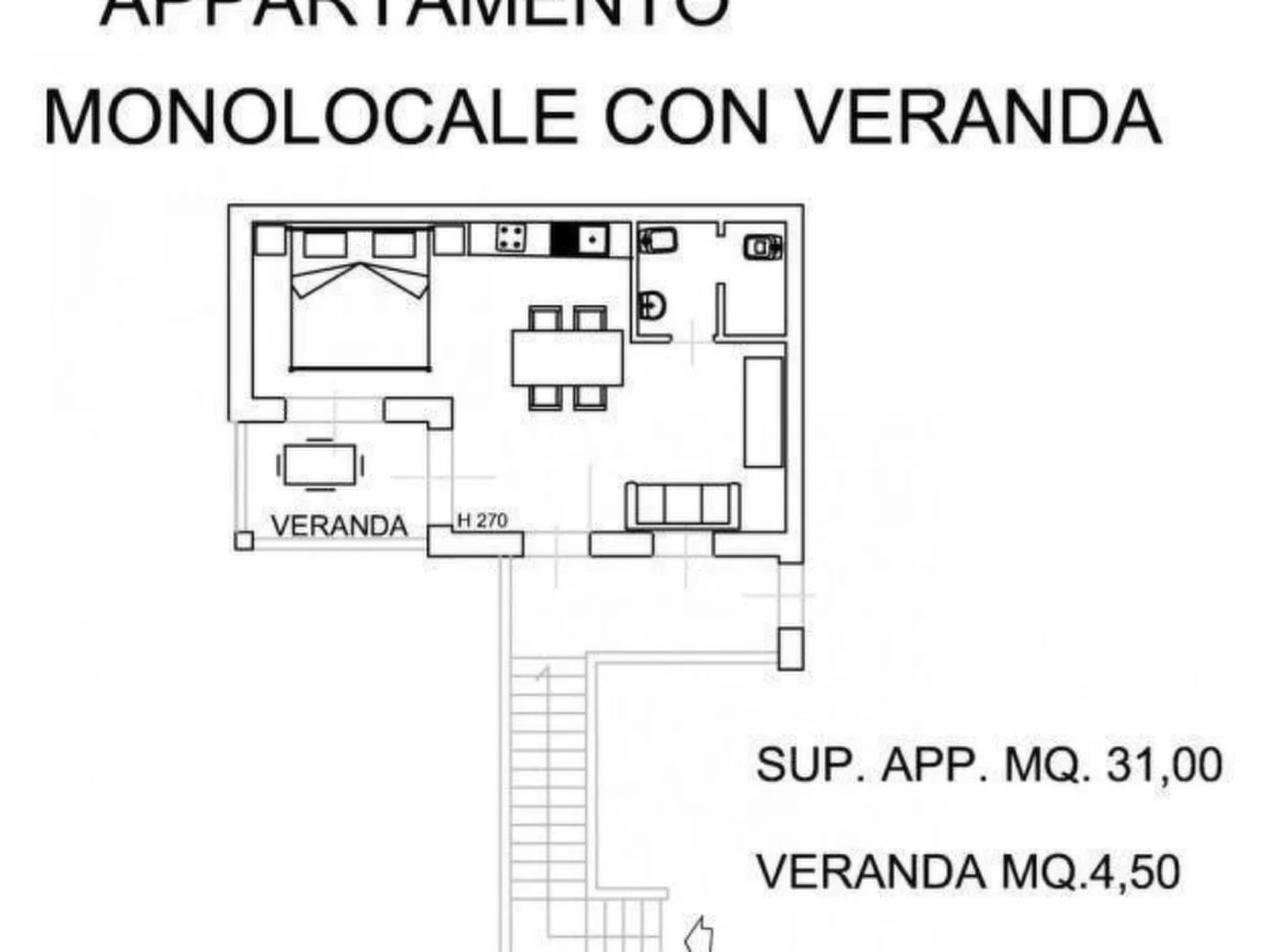 Unterkunft in einer Residenz, in der Nähe des Meeres, Schwimmbad - Inside