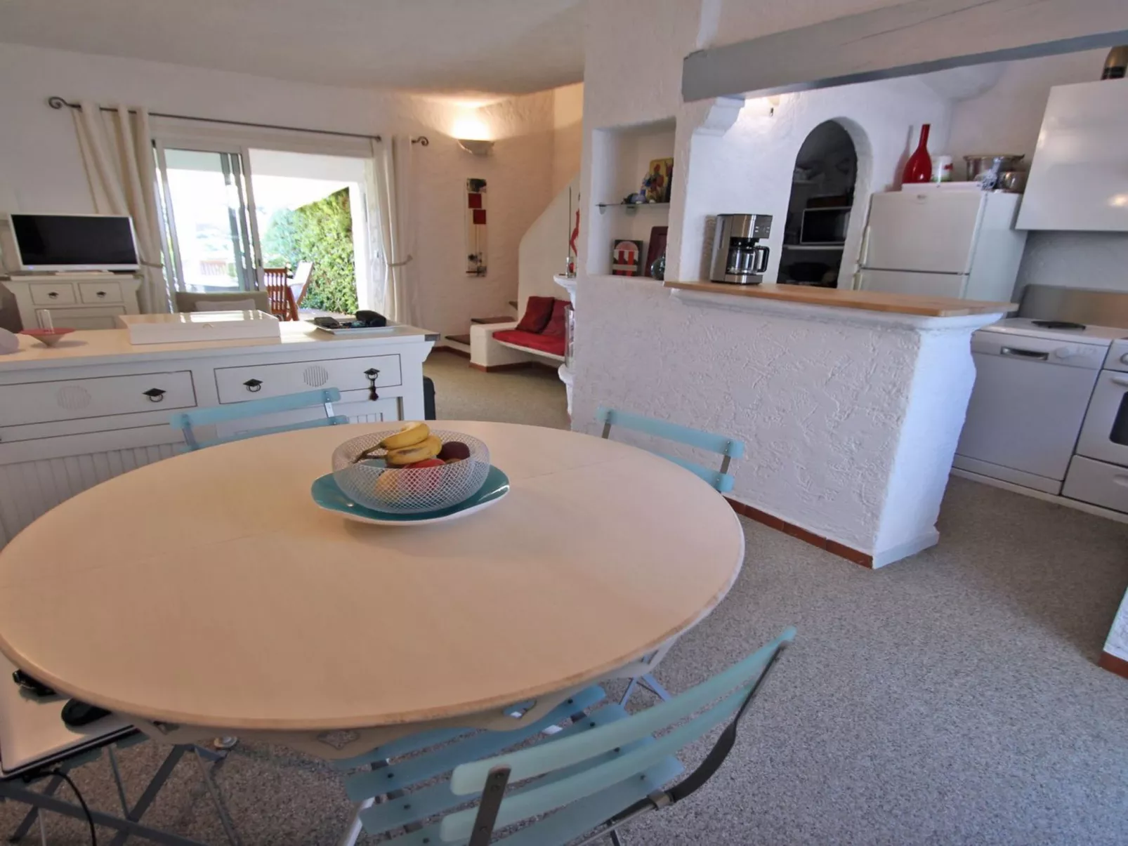 Haus 6 pers - Blick aufs Meer - Schwimmbad - Klima - Wifi - Drinnen