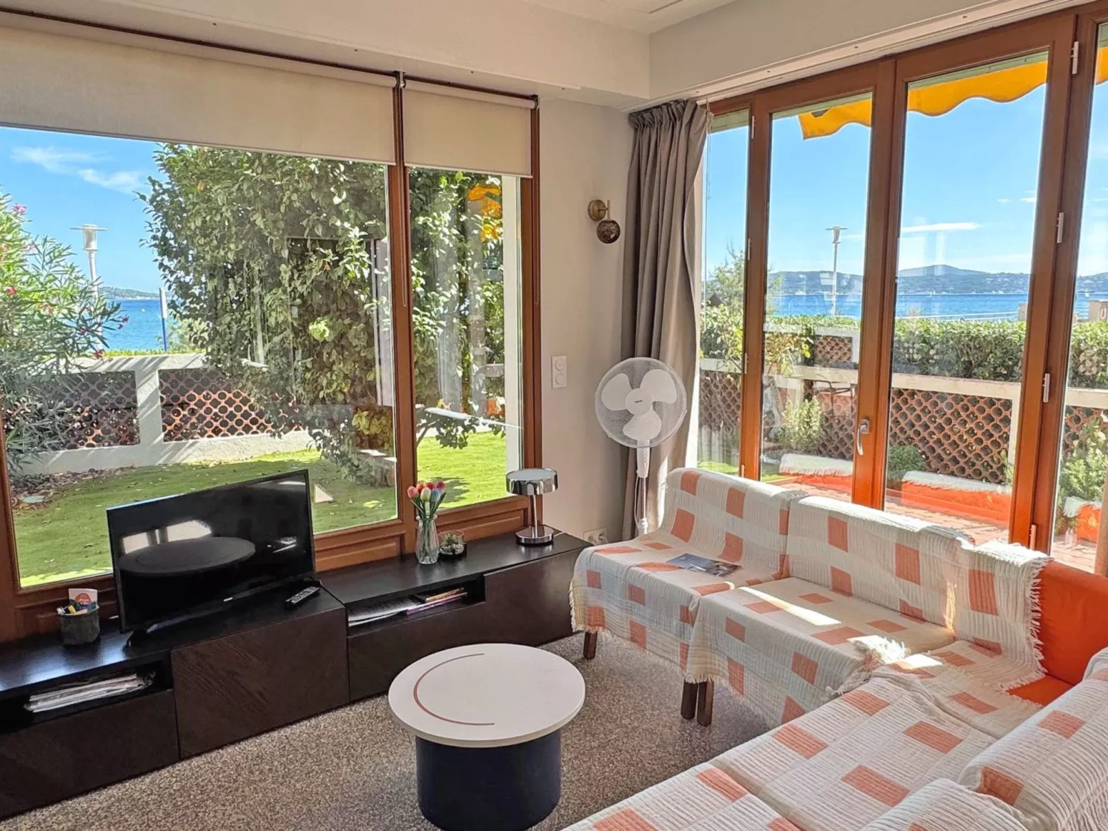 Haus 4 pers - Klimaanlage - Meerblick - Wifi - Dedans