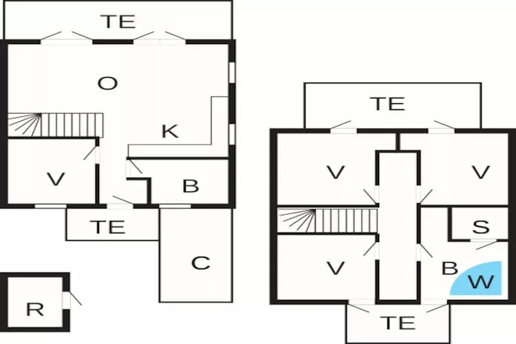 8 person holiday home in Gjern-By Traum - Floor plan