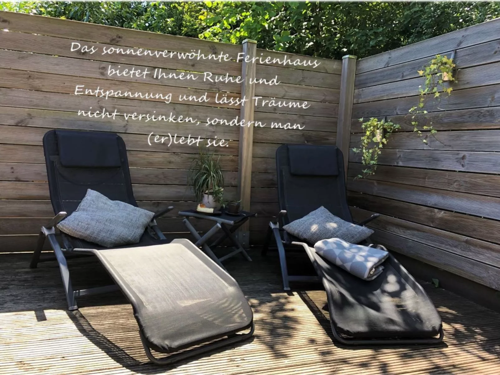 Ferienhaus - Draußen