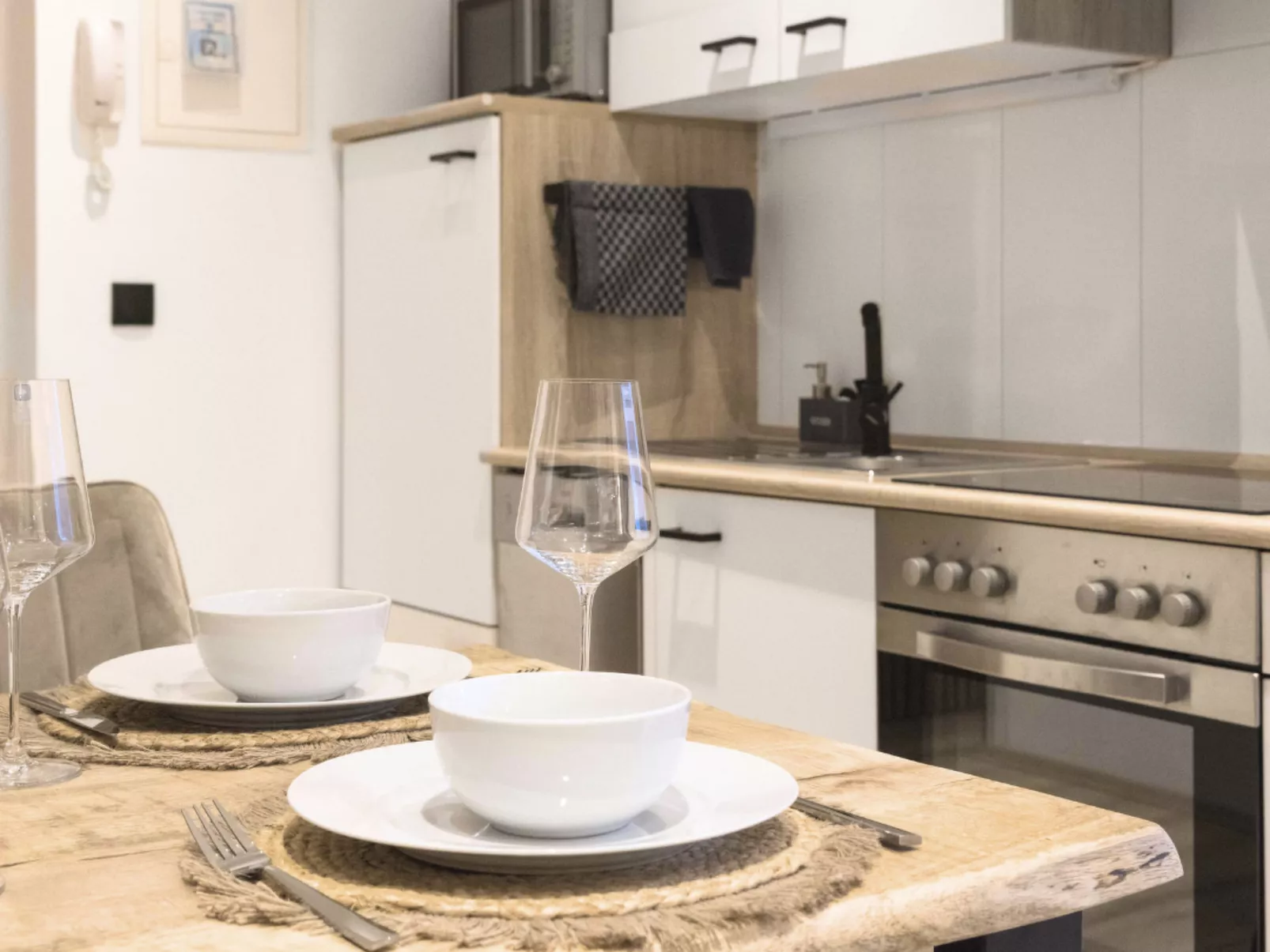 Apartment, Küche, Parkplatz, digitaler Check-in - Dedans