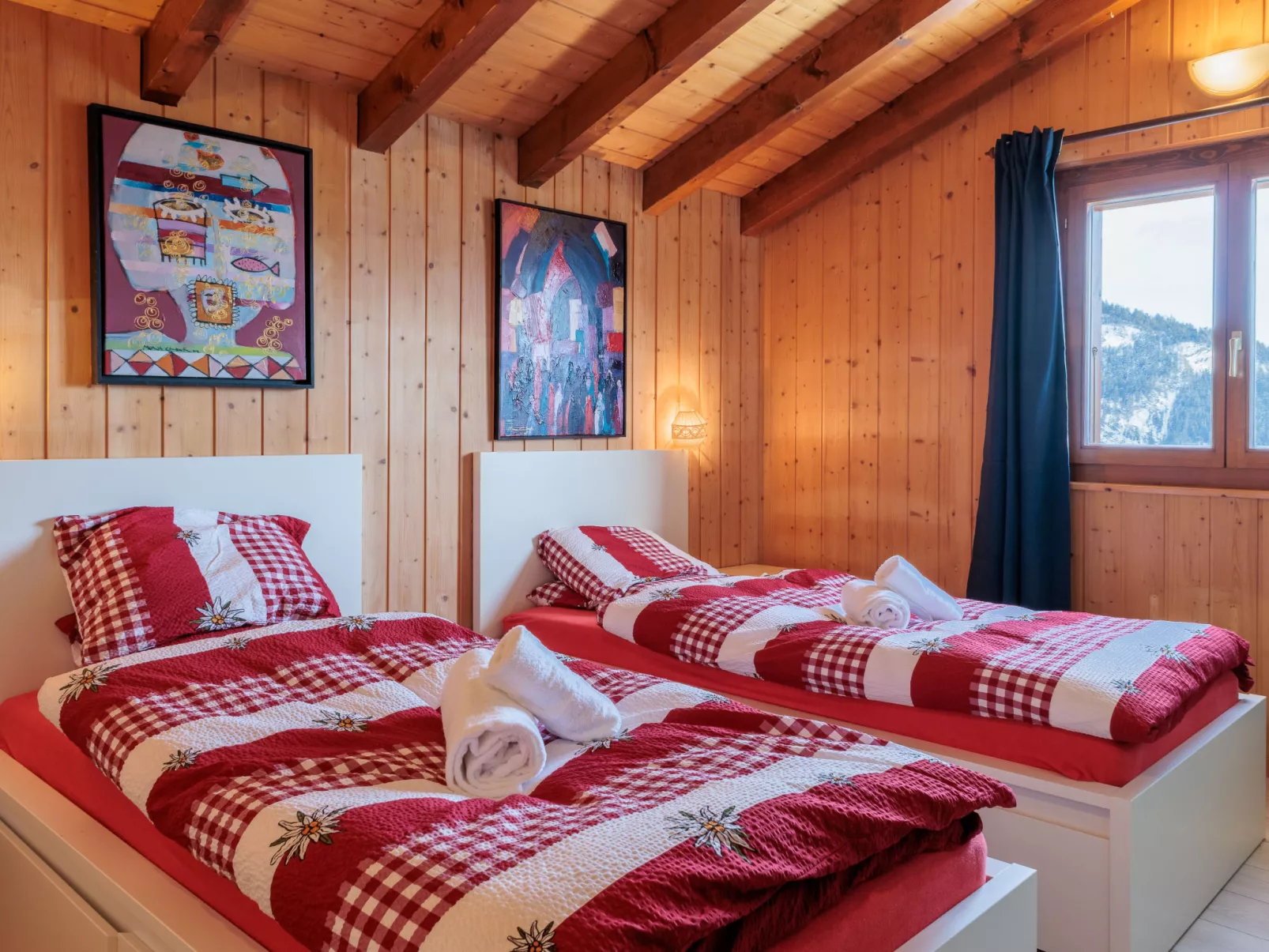 Mayens du Rudet - Drinnen