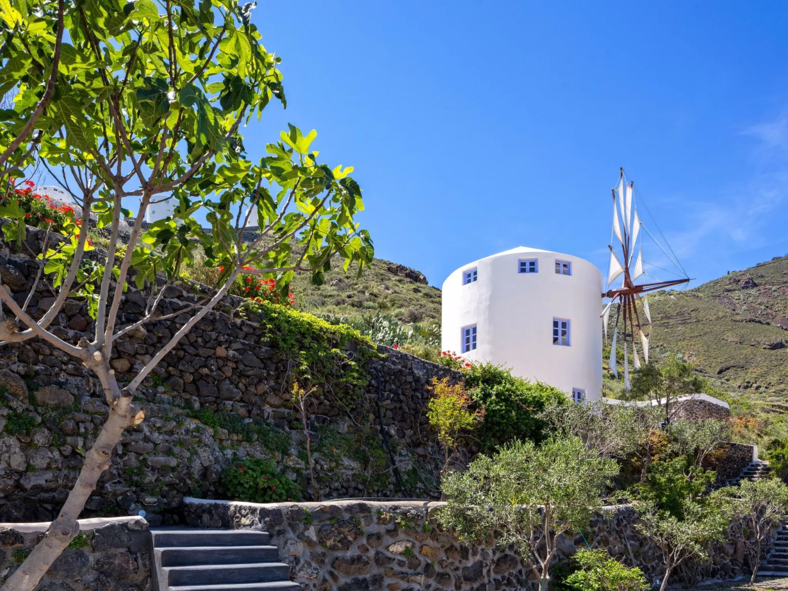 Mit Privatpool für 5 Personen ca. 90 m&sup2; in Santorini, Ägäis (Santorin) - Outside