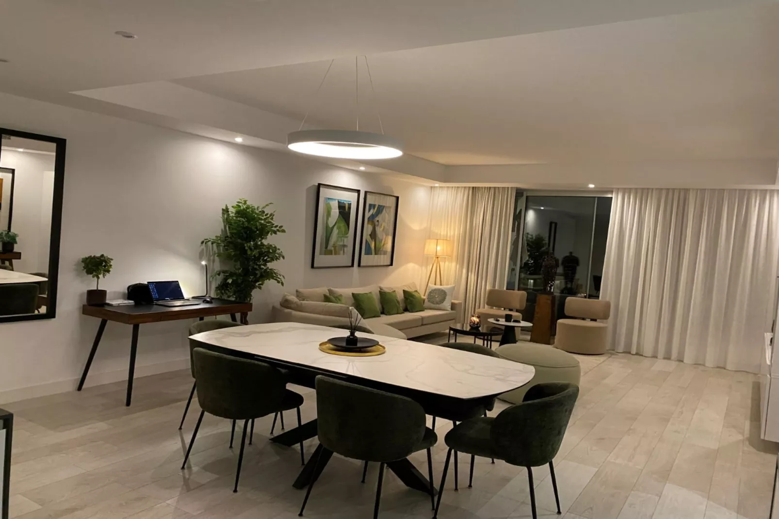 Stylish 2-Bed Apartment | Alcazaba Lagoon (1713) - Salle à manger
