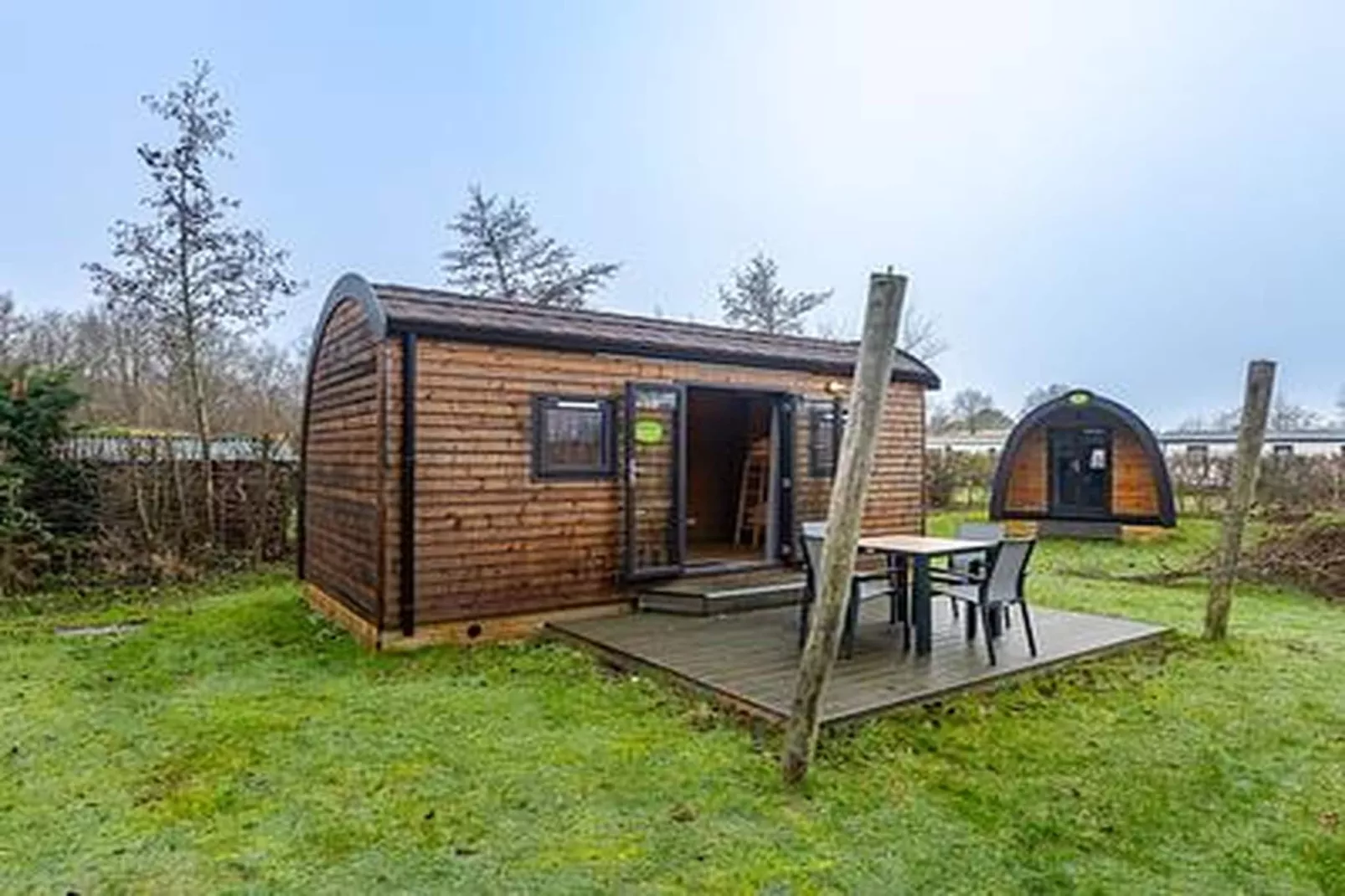 Duinhoeve Duinlodges 4pers (huisdiervriendelijk) - Extérieur été